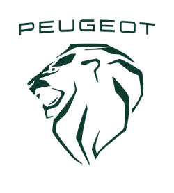 logo Peugeot blanco
